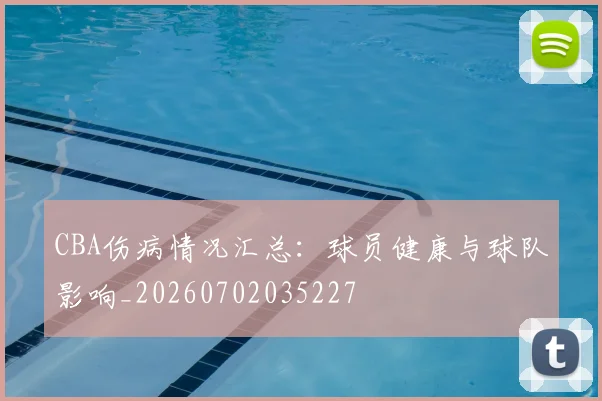 CBA伤病情况汇总:球员健康与球队影响_20260702035227