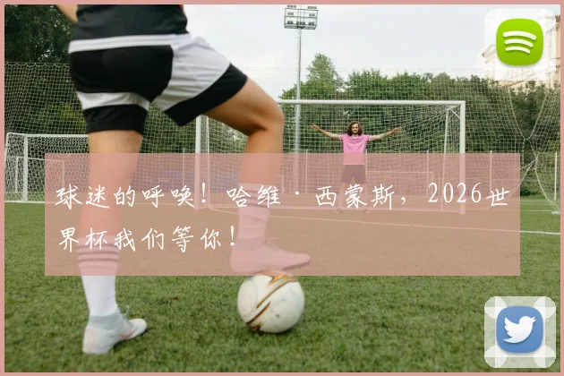 球迷的呼唤!哈维·西蒙斯,2026世界杯我们等你!